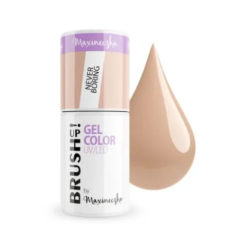 Brush up! Never Boring 5 g Lakier Hybrydowy Gel Colour UV/LED by Maxineczka