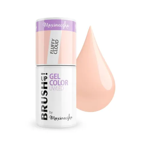 Brush up! Fluffy Cloud 5 g Lakier Hybrydowy Gel Colour UV/LED by Maxineczka