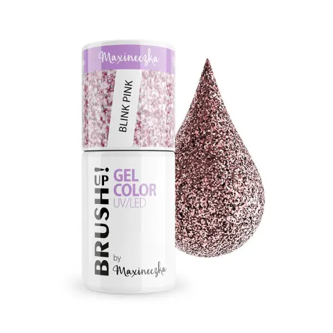 Brush up! Blink Pink 5 g Lakier Hybrydowy Gel Colour UV/LED by Maxineczka