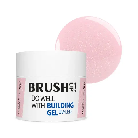 Brush up! Dazzle In Pink 12 g Żel Budujący Do Well With Building Gel