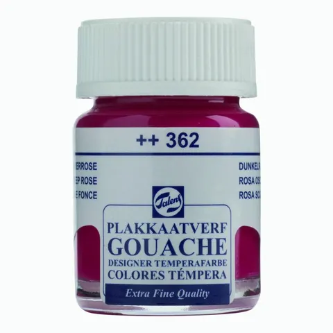 Farba gwasz Talens Gouache Extra Fine Deep Rose 362 – 16 ml