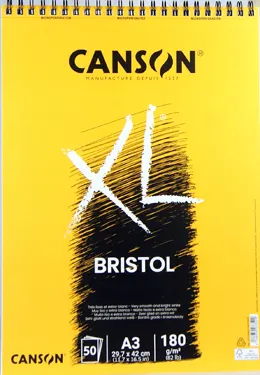 Blok rysunkowy Canson XL Bristol Micro-perforated Pad A3 50 arkuszy 180g
