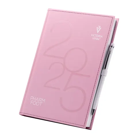 Victoria Vynn Kalendarz 2025 Planner Book A5 Różowy