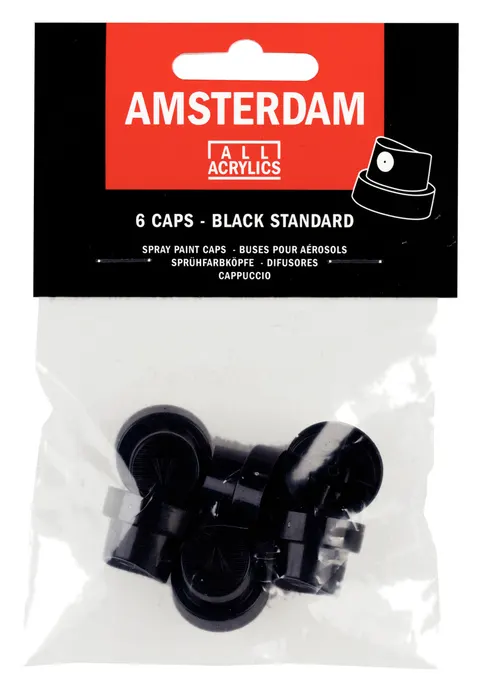 Dysze do farb w sprayu Amsterdam Talens Regular – zestaw 6 sztuk