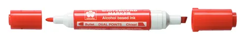 Marker do tablic suchościeralnych Sakura White Board Twin Point dwupunktowy czerwony