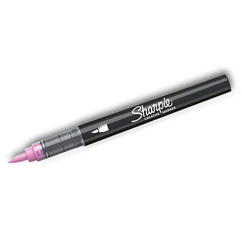 Marker Sharpie Acrylic ROSE PINK (różowy) brush