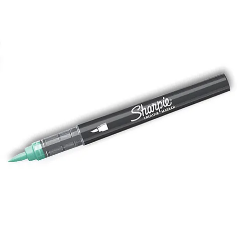 Marker Sharpie Acrylic LAKE GREEN (morski) brush