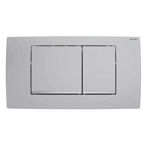115.899.KJ.1 Geberit Przycisk Twinline30 Biały/Chrom/Biały
