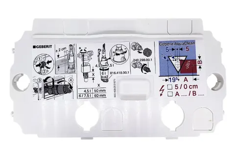 243.089.00.1 Geberit Płytka ochronna Omega-12