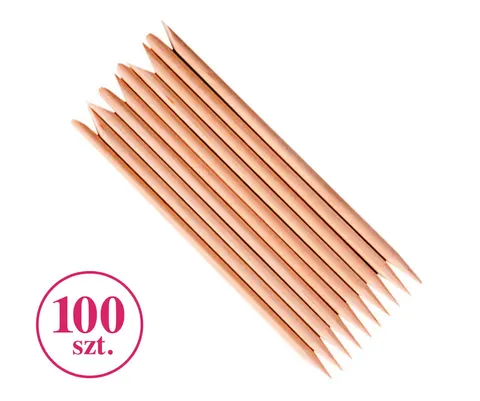 Clavier Patyczki Drewniane do Manicure 100 szt