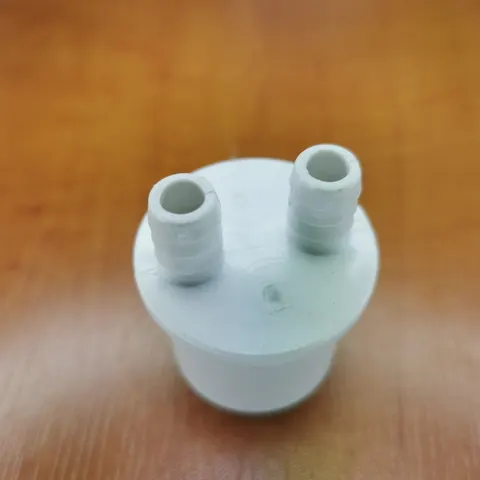 Zaślepka klejona 33 mm z dwoma wyjściami