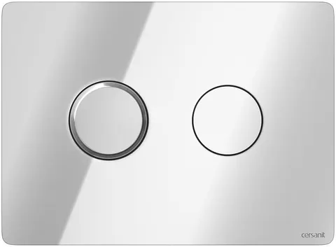 S97-056 Cersanit przycisk pneumatyczny ACCENTO CIRCLE Chrom połysk