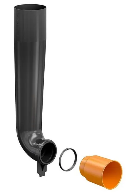 K99-0410 Cerdsanit Kolano Dopływowe długie do stelaża AQUA System 40 i System 50