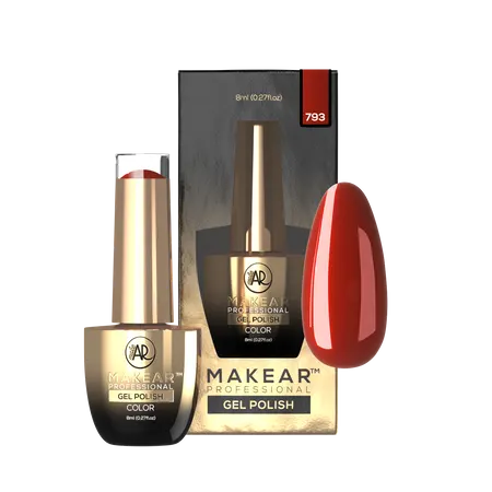Makear 793 Red Love Limited Lakier Hybrydowy 8 ml
