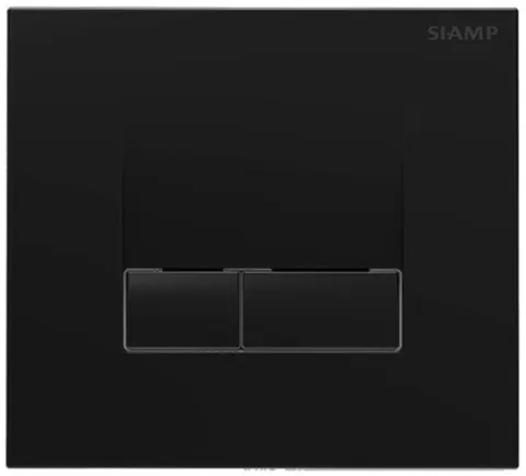 10003407 SIAMP / Cersanit przycisk Lemon / BASE SMART Czarny Mat