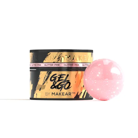 Makear GG22 Żel Budujący Glitter Pink 50 ml