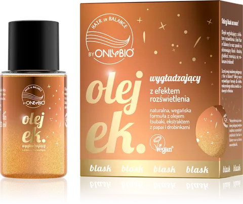 Onlybio Olejek wygładzający z efektem rozświetlenia 20ml