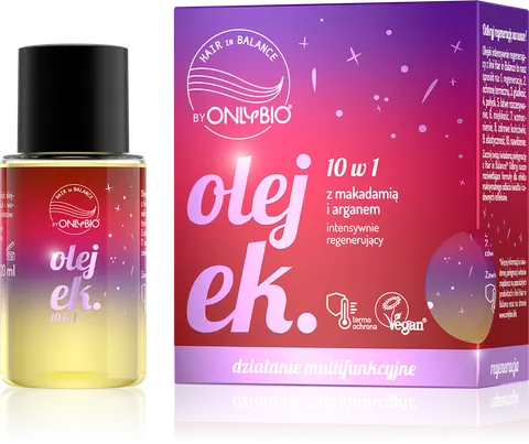 Onlybio Olejek do włosów 10w1 renegenerujący 20ml