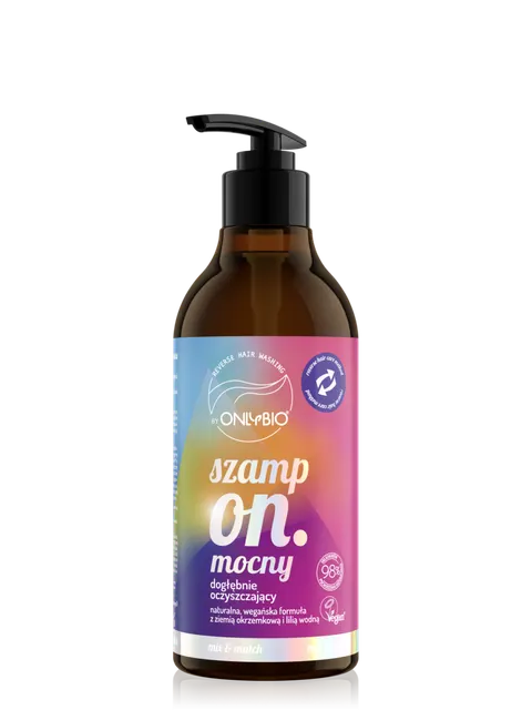 Reverse Washing By ONLYBIO Szampon mocny dogłębnie oczyszczający 400 ml