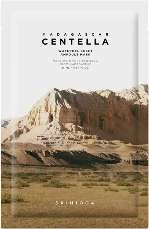 SKIN1004 Madagascar Centella Maska Żelowa Łagodząca Nawilżająca 5 szt
