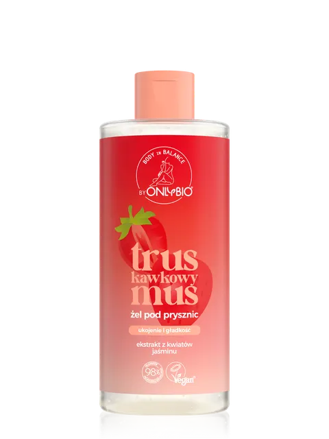 Onlybio Body in Balance Żel pod prysznic Truskawkowy mus 300 ml