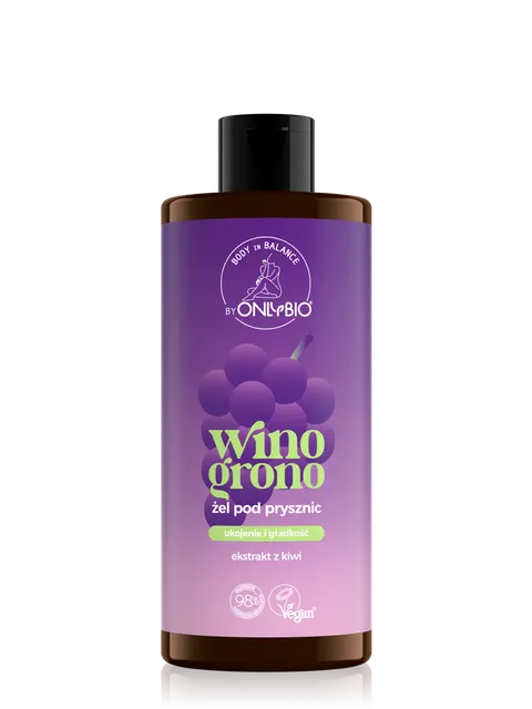 Onlybio Body in Balance Żel pod prysznic Winogrono 300 ml