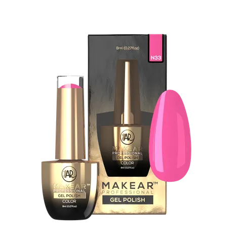 Makear N33 Neon Lakier Hybrydowy 8 ml