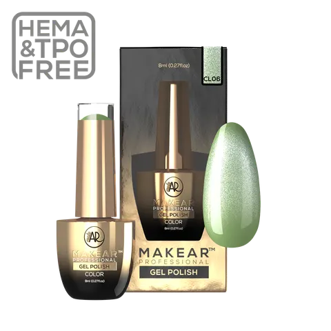 Makear CL06 Glow In Dark Cat Eye Lakier Hybrydowy 8 ml