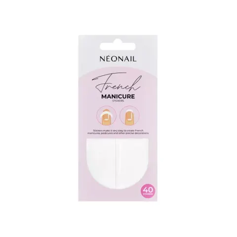Neonail Szablony 01 do French Manicure 40 szt
