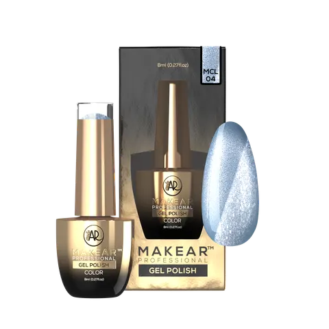 Makear MCL04 Lakier Hybrydowy Cateye 8 ml