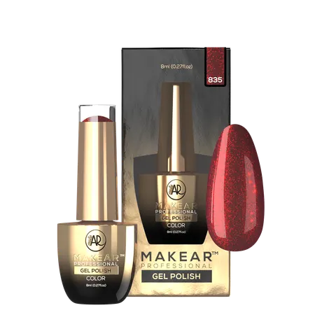 Makear 835 Lakier Hybrydowy 8 ml