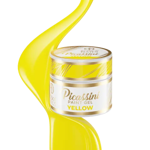 Boska Nails Yellow Picassini Paint Gel 5ml