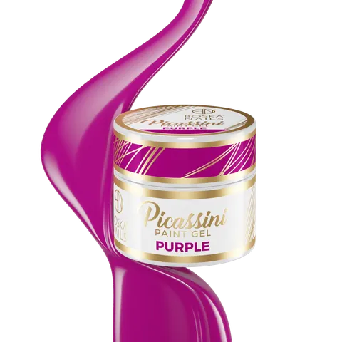 Boska Nails Purple Picassini Paint Gel 5ml