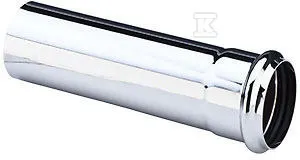 Rura przedłużająca z mufą 32X125 chrom