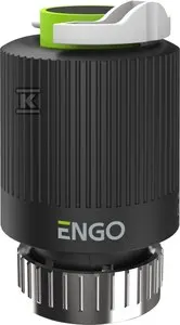 Siłownik termoelektryczny ENGO E30NC-230, M30x1,5, czarny, 230V