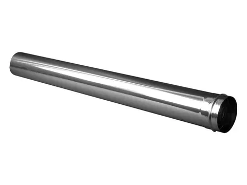 Rura DN60 1000mm prosta kolor srebrny