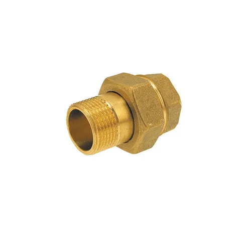 FERRO śrubunek mosiężny prosty 1/2"