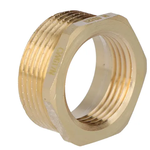 Redukcja mosiężna 5/4"x1" żółta