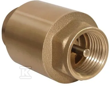 Zawór zwrotny z metalowym trzpieniem TIGER PLUS 2"