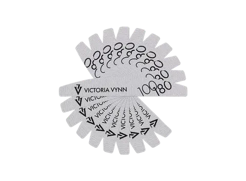Victoria Vynn Pilnik 100/180 Półksiężyc Biały 10 szt