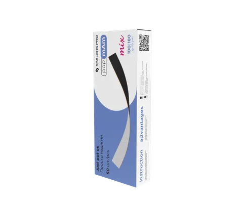 Staleks Wymienne Pilniki PapmAm 100/180 Dwustronne Expert 22 50 szt