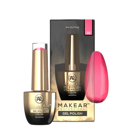 Makear 32 Raspberry Rendezvous Lakier Hybrydowy 8 ml
