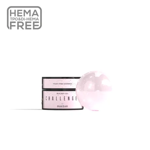 Makear HG12 Milky Pink ChallenGel 15 ml