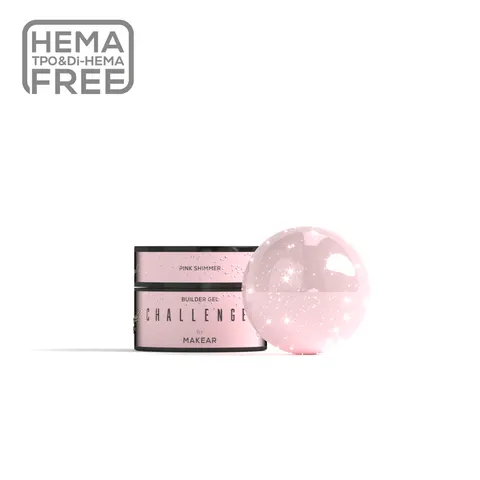 Makear HG13 Shimmer Pink ChallenGel 15 ml