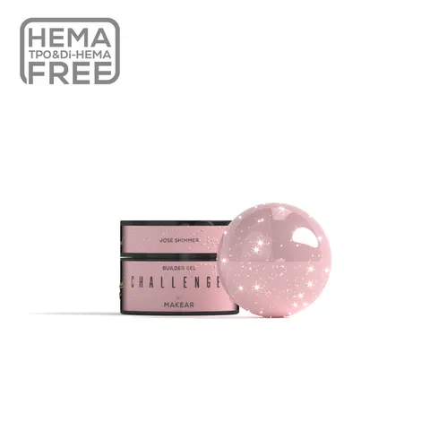 Makear HG14 Shimmer Rose ChallenGel 15 ml