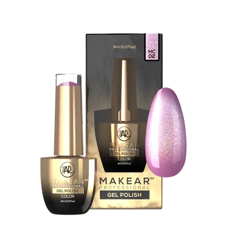 Makear HC02 Holo Cat Eye 02 Lakier Hybrydowy 8 ml