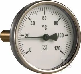 Termometr bimetaliczny BiTh 100,fi100 mm, 0-60C, L 100 mm, G1/2''