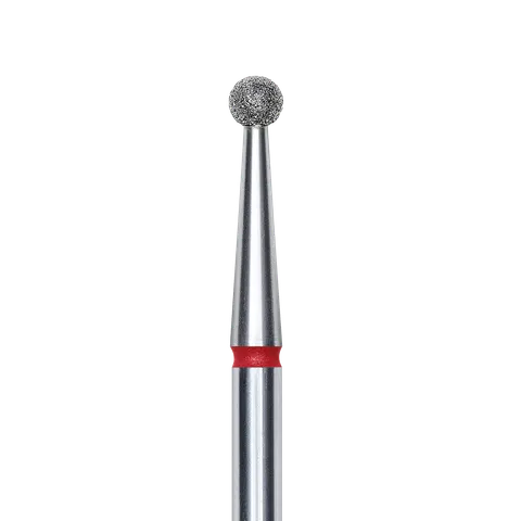 Staleks Frez Diamentowy Kulka Czerwona Expert 2,5 mm