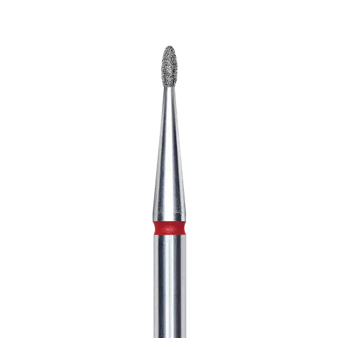 Staleks Frez Diamentowy Oliwka Czerwona Expert 1,2 mm