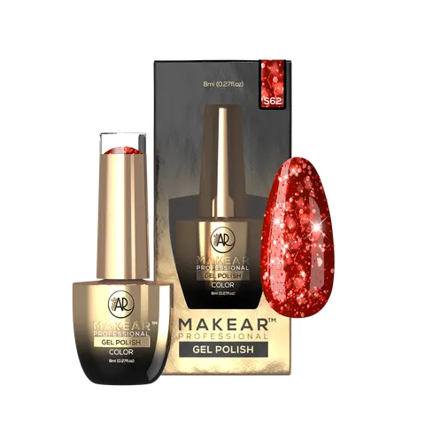 Makear S62 Red Star Lakier Hybrydowy 8 ml